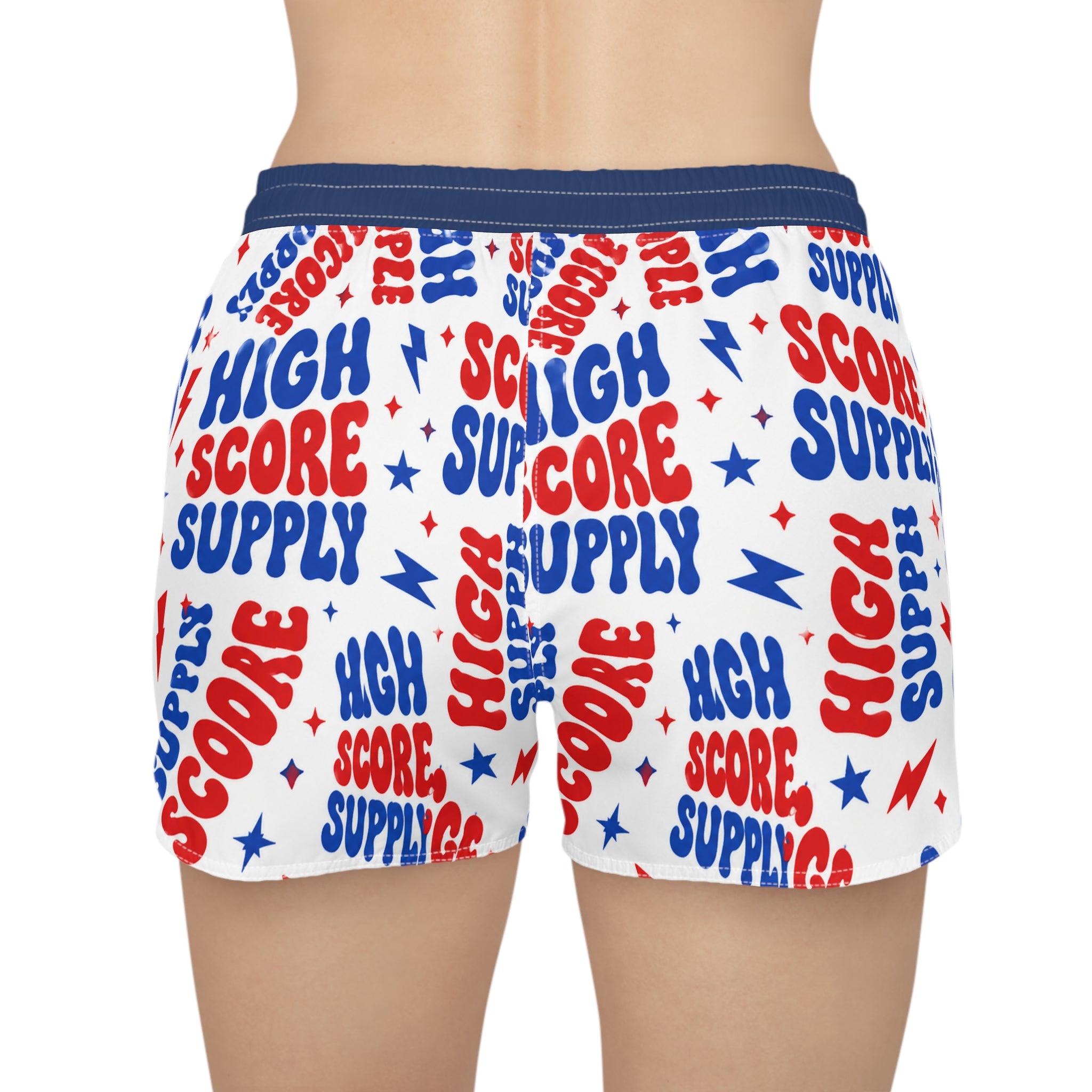 Women's Retro Pop Casual Shorts