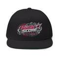 High Score Supply Pink Girly Embroidered Flat Bill Cap