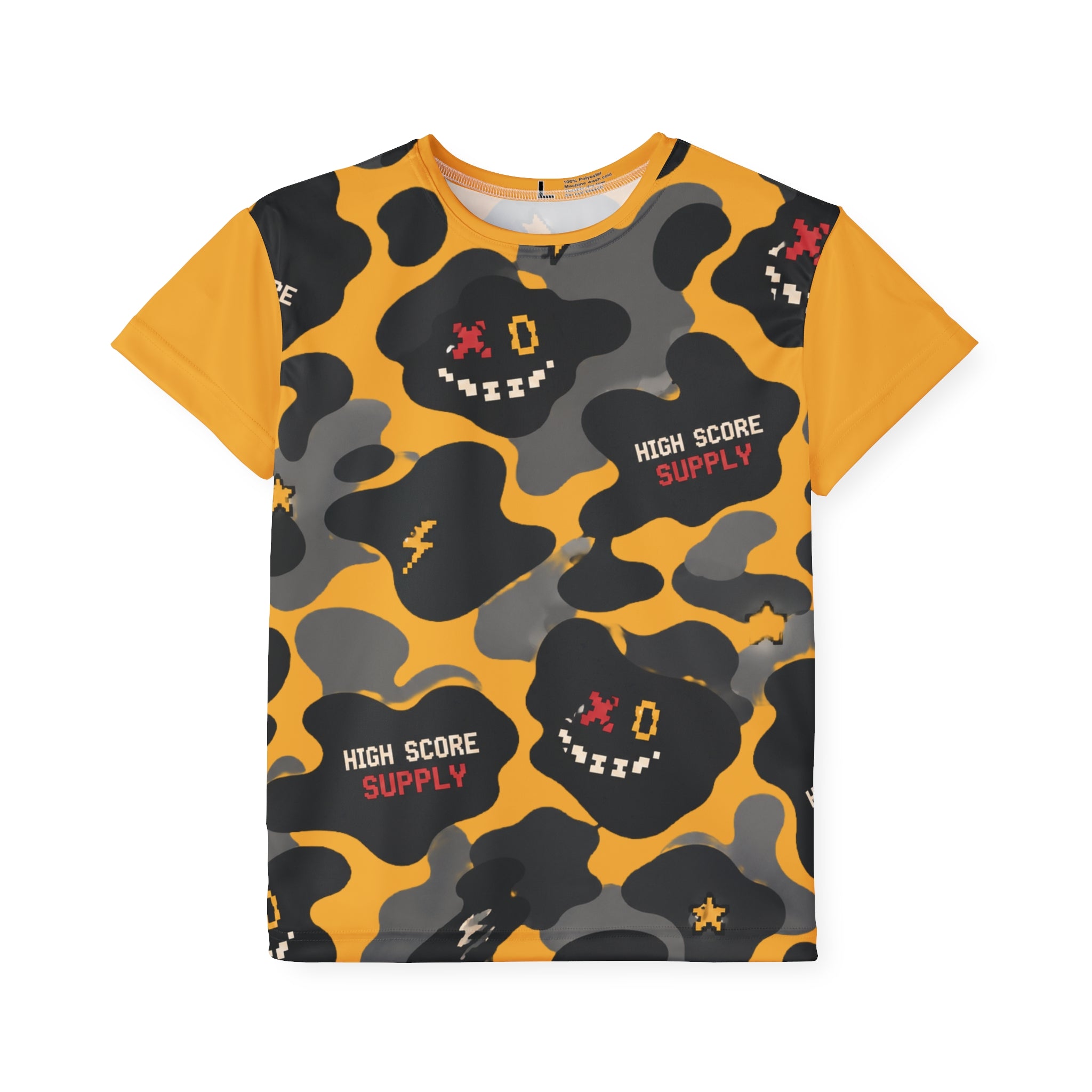 Kids High Score Supply Camouflage Sports Jersey