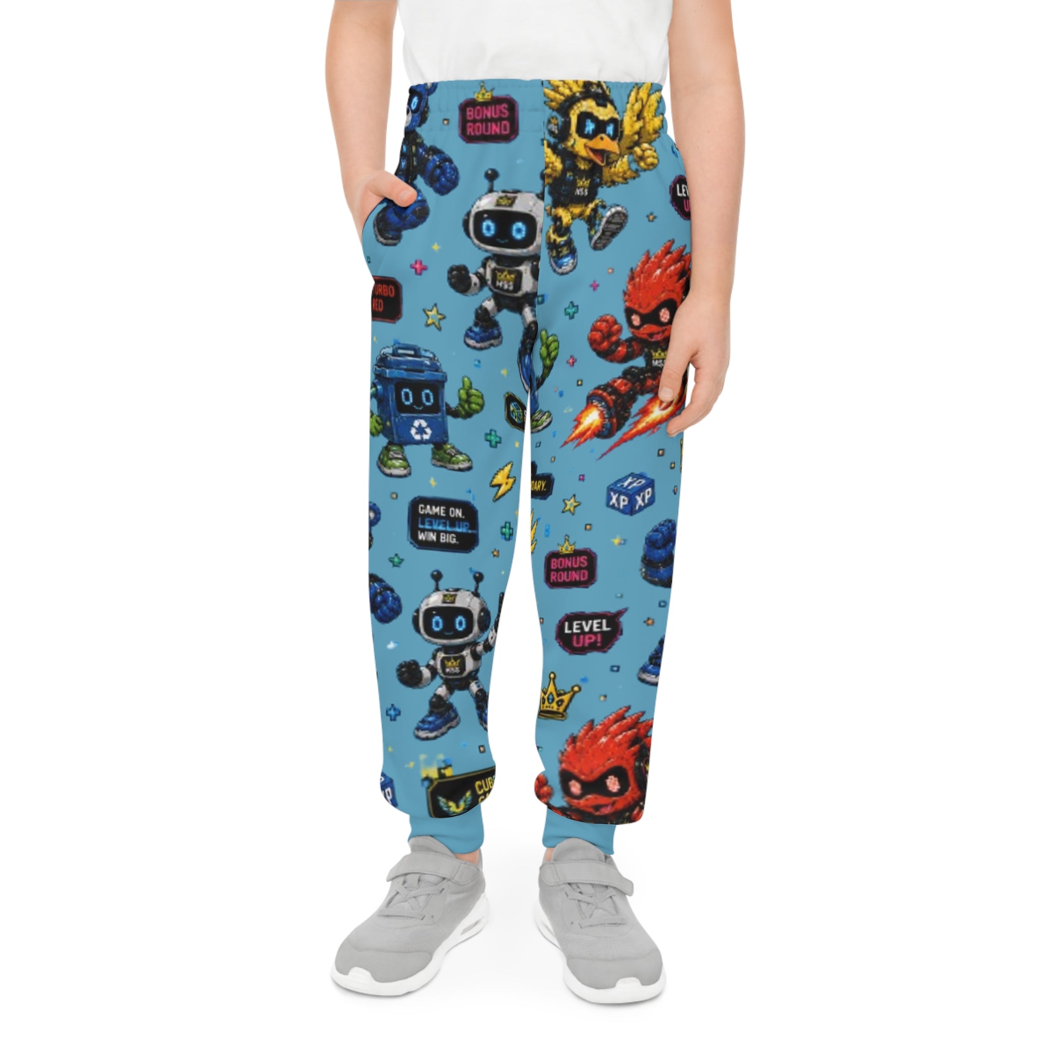 Kid's High Score Supply Pixel Heroes Joggers