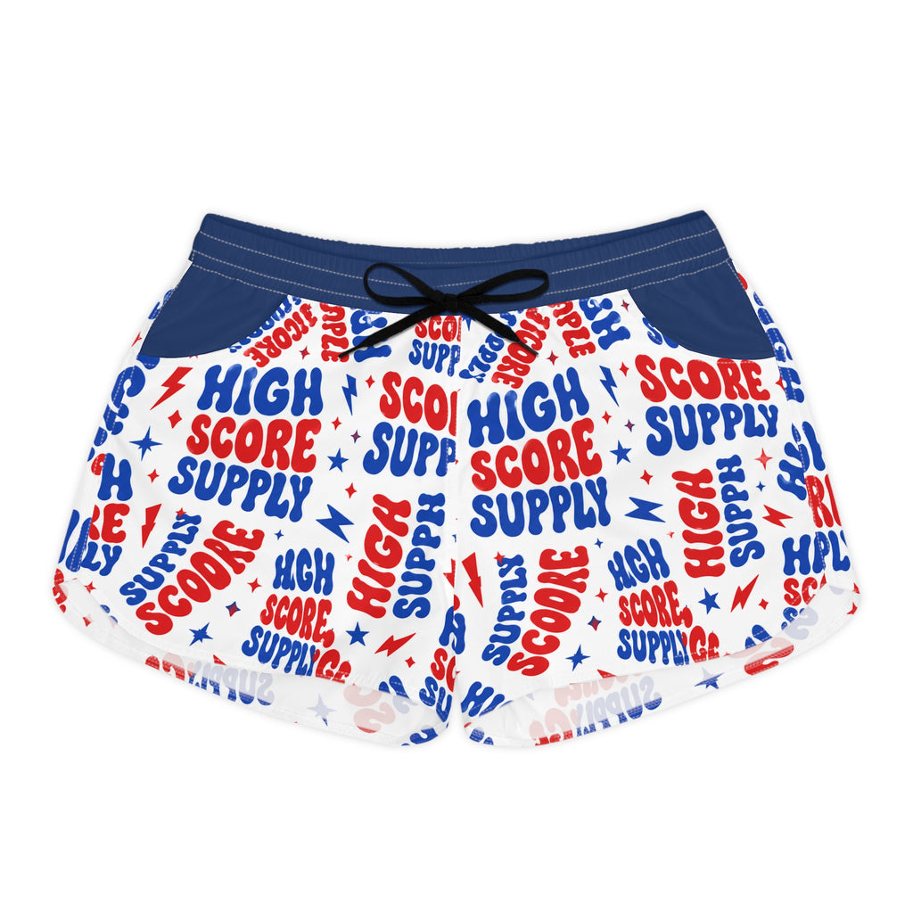 Women's Retro Pop Casual Shorts