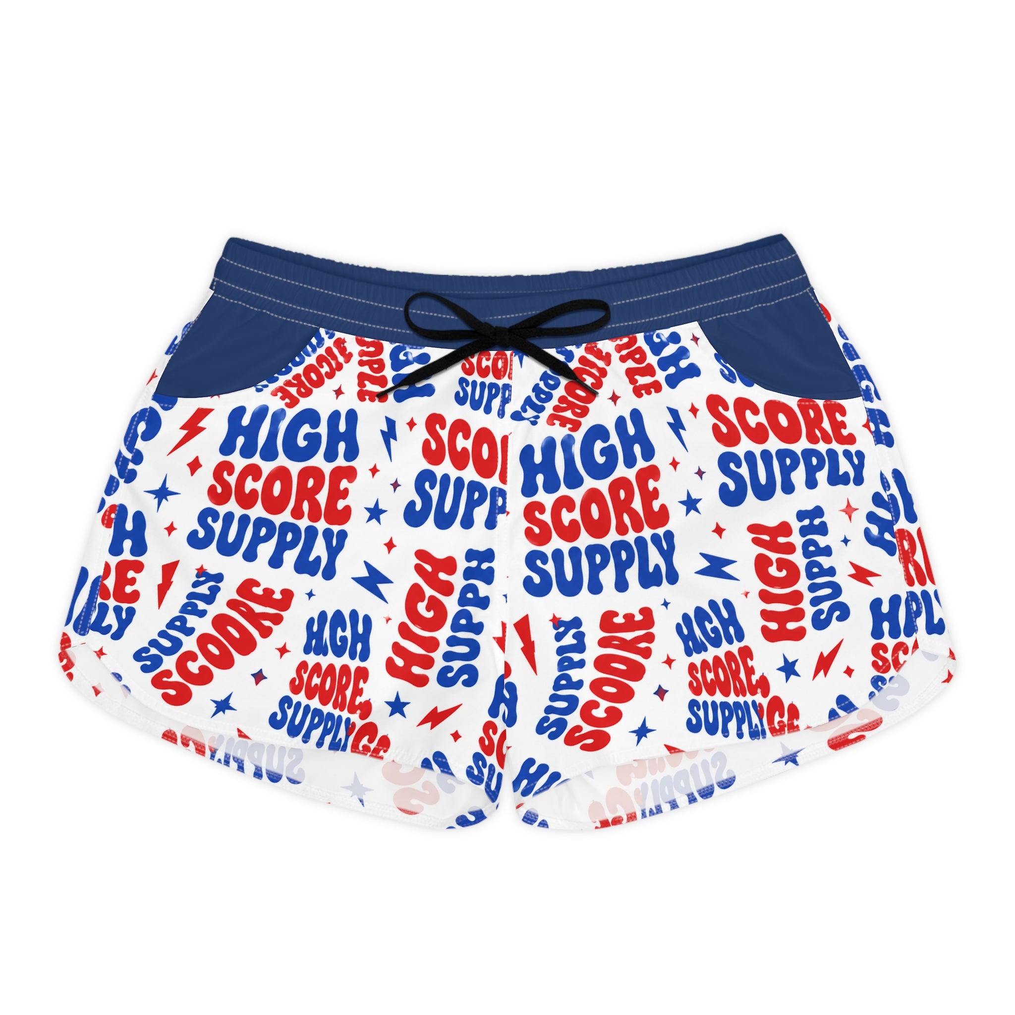 Women's Retro Pop Casual Shorts