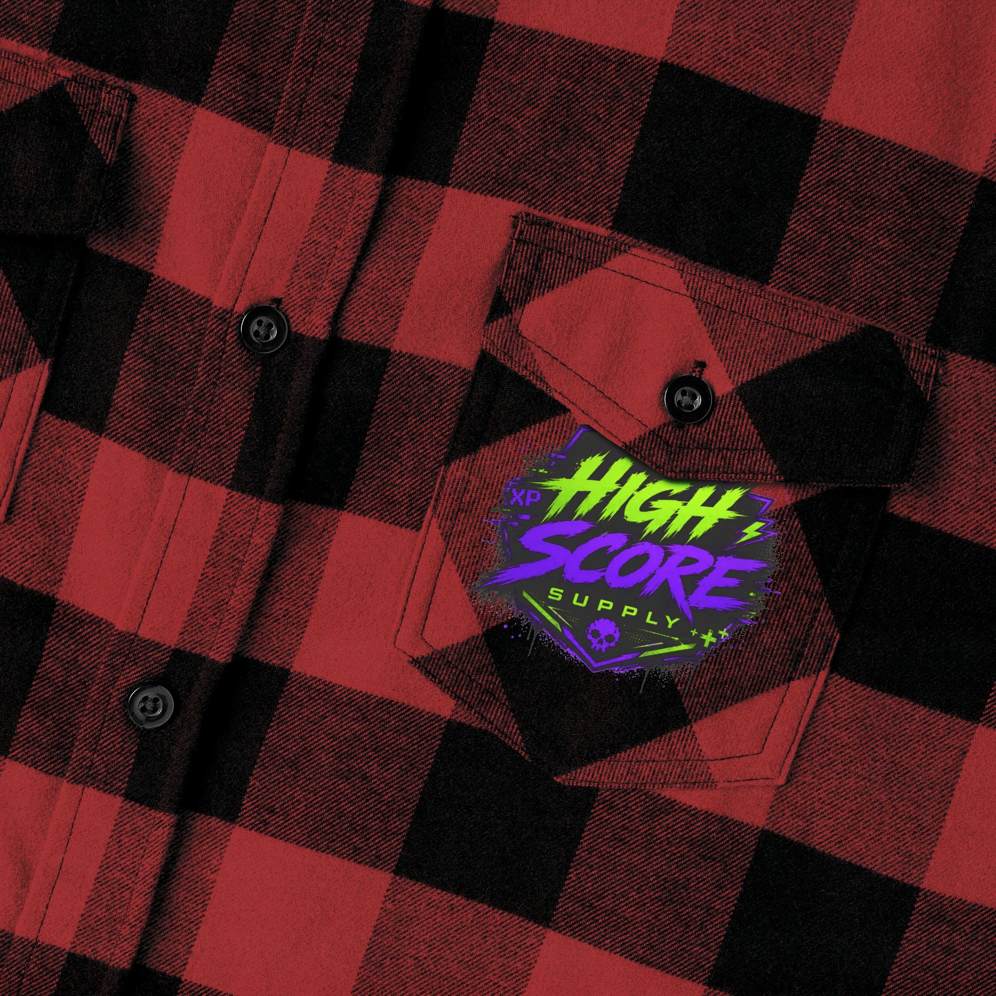 Men's High Score Supply Antihero Alliance Flannel