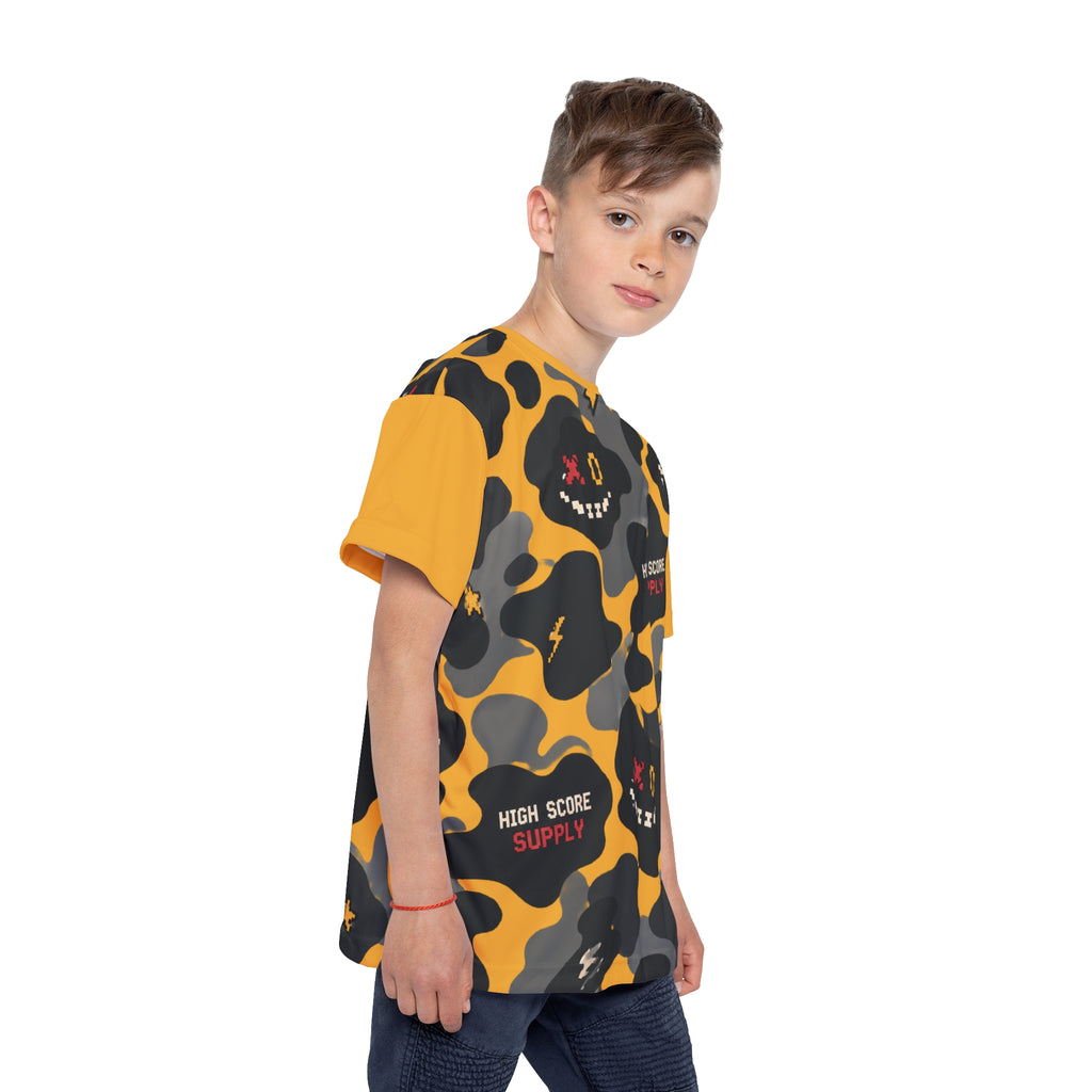 Kids High Score Supply Camouflage Sports Jersey