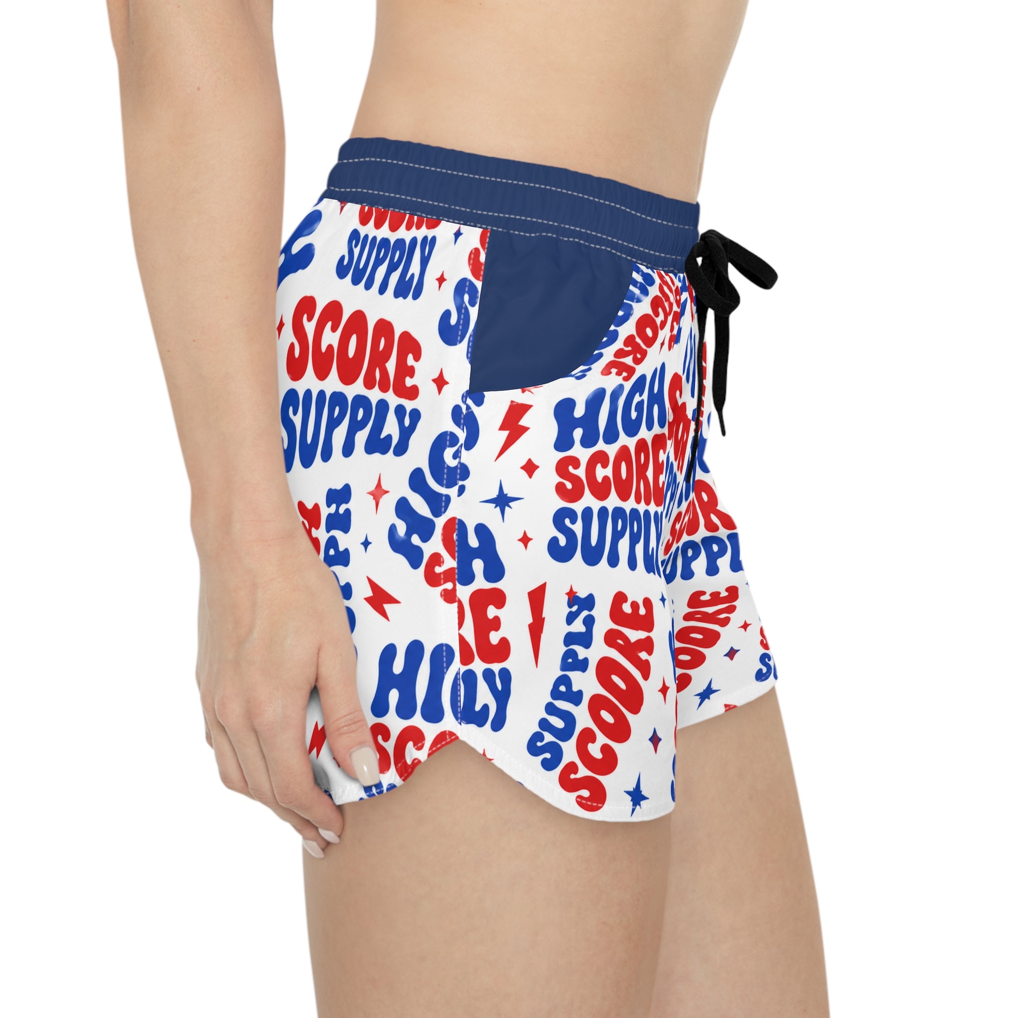 Women's Retro Pop Casual Shorts