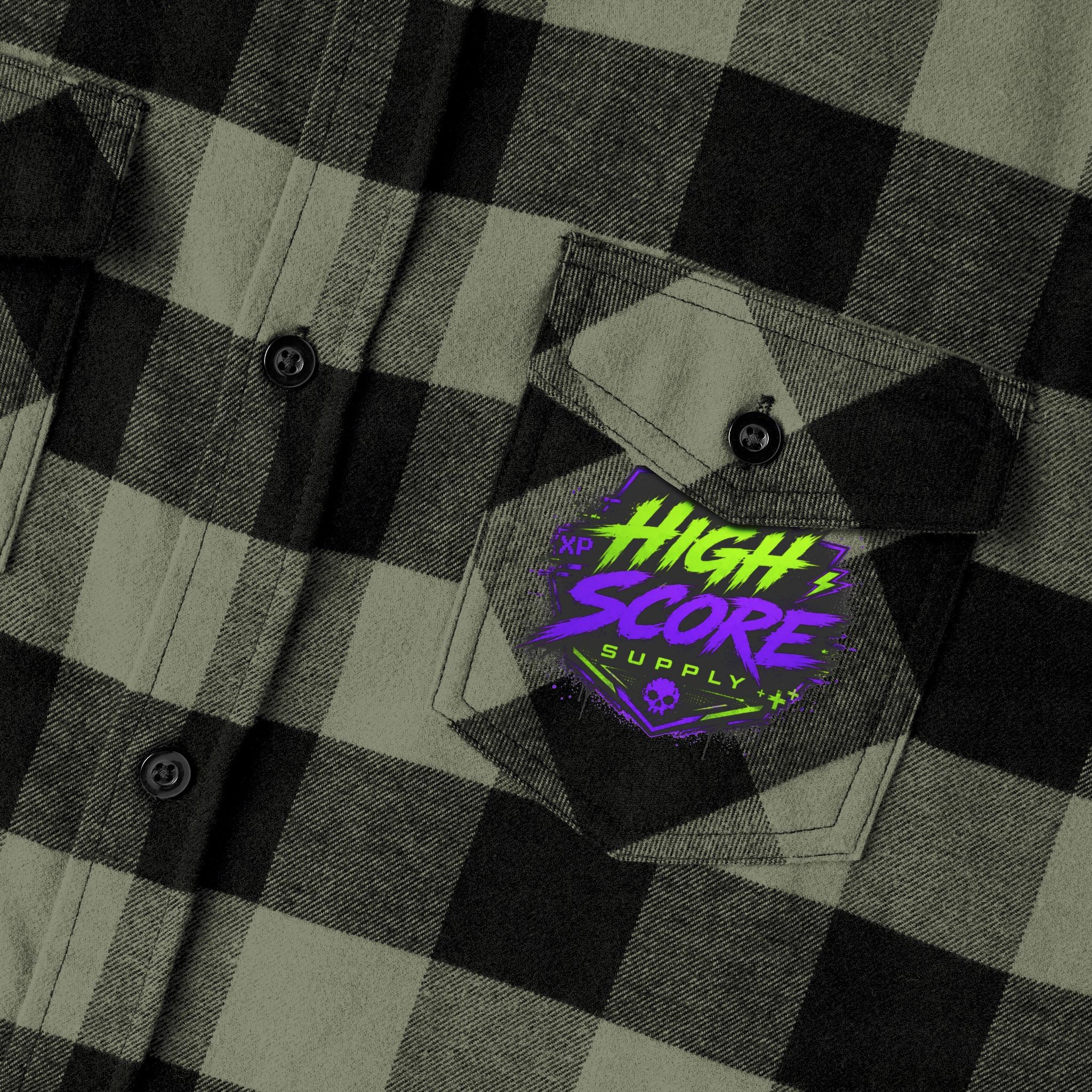 Men's High Score Supply Antihero Alliance Flannel