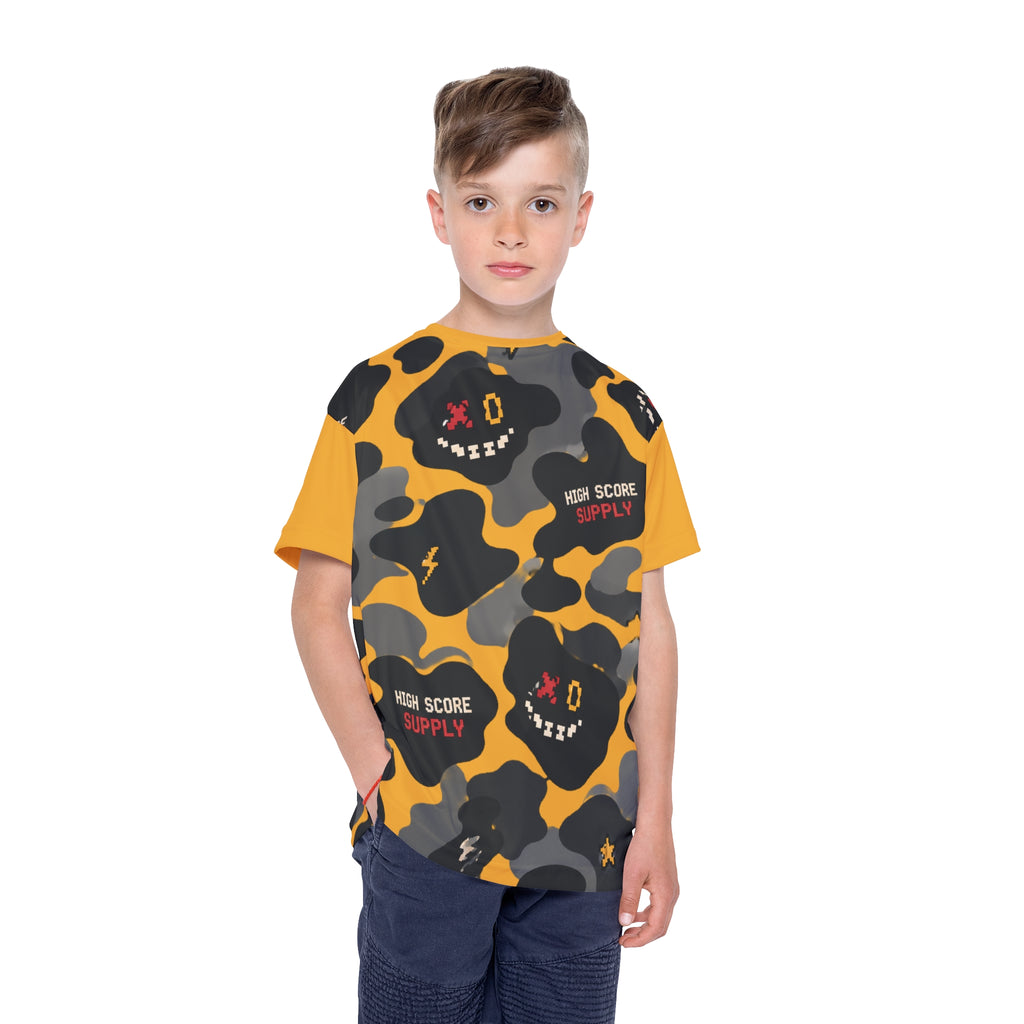 Kids High Score Supply Camouflage Sports Jersey