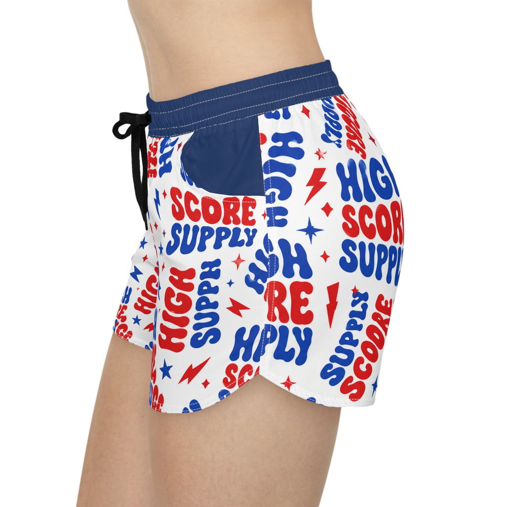 Women's Retro Pop Casual Shorts