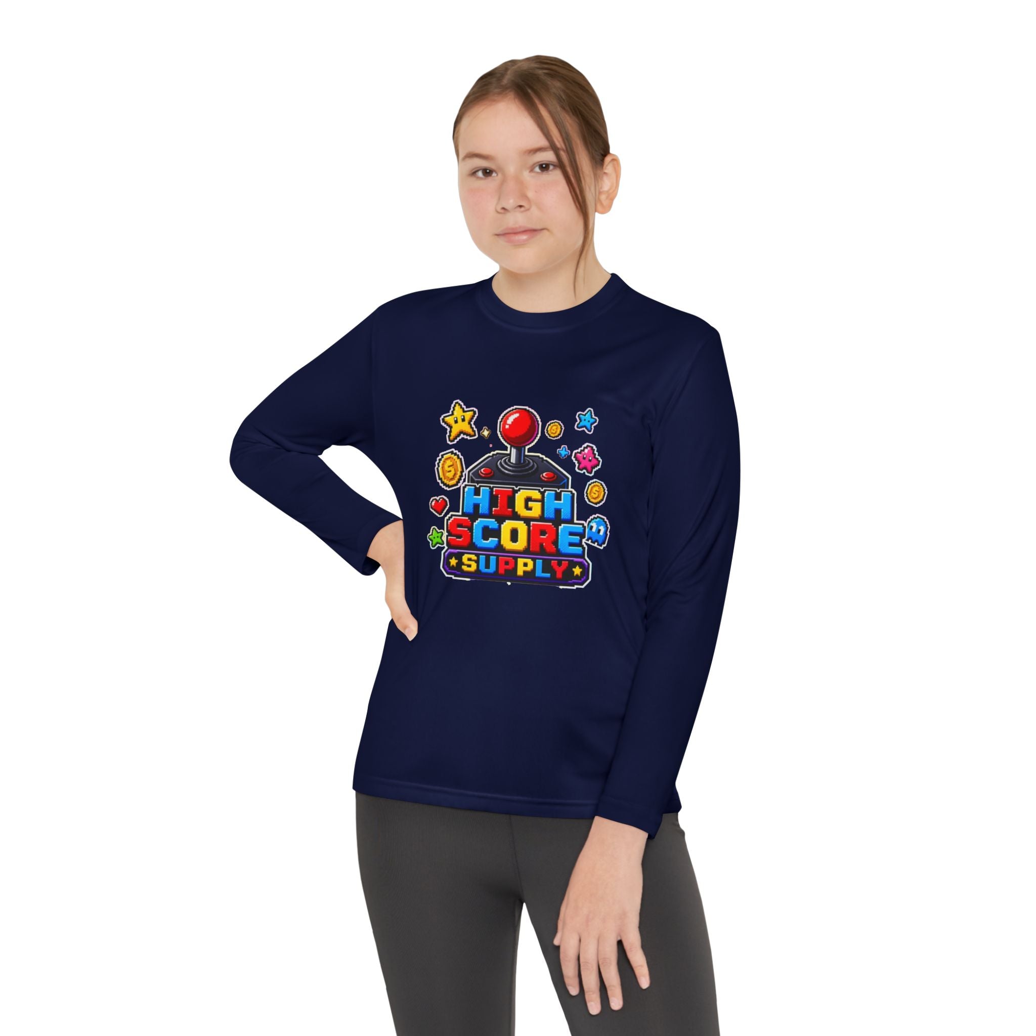 Kid's High Score Supply Arcade Classic Long Sleeve