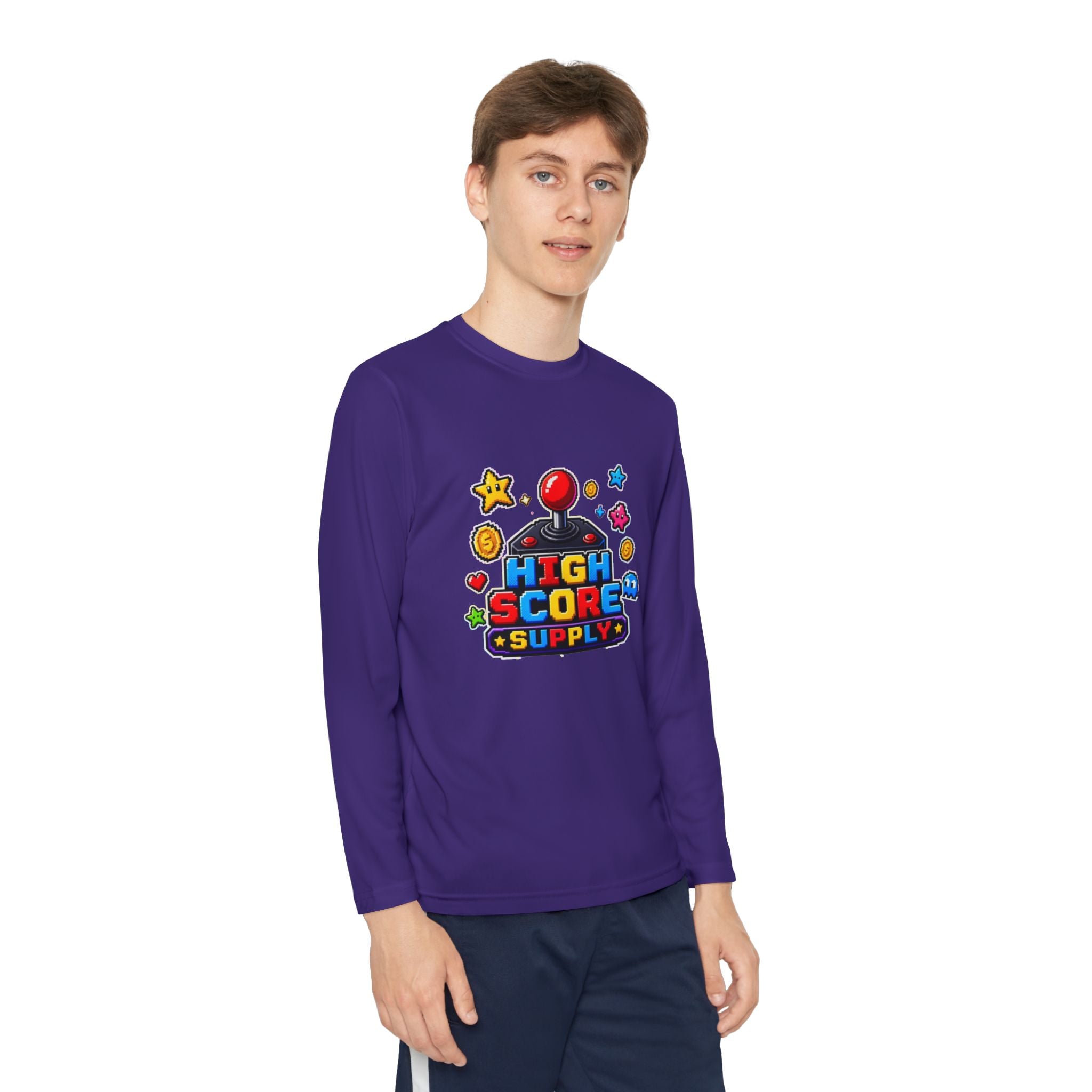 Kid's High Score Supply Arcade Classic Long Sleeve